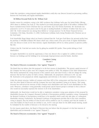 ford 2006 Proxy Statement