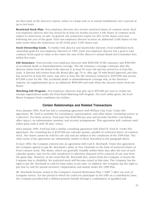 ford 2003 Proxy Statement