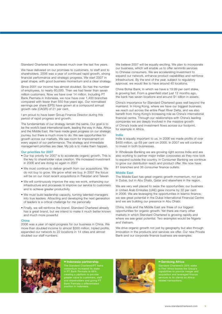 Standardchartered Annual Review 2006