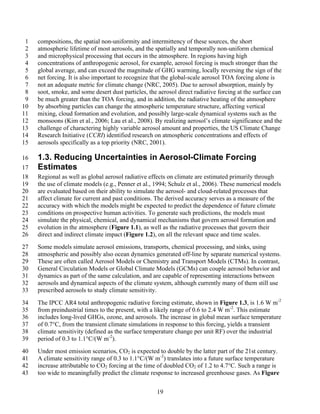 Atmospheric Aerosol Properties and Climate Impacts | PDF