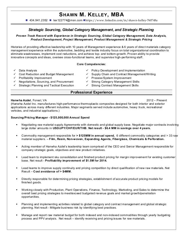 shawn kelley resume