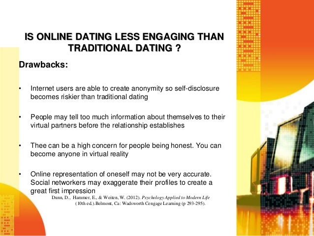 traditional dating