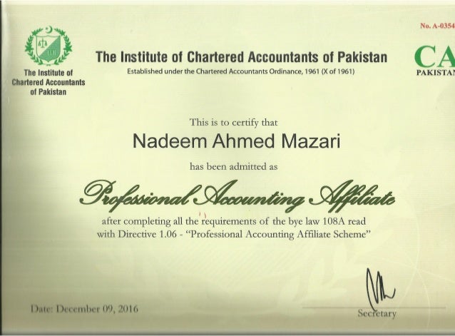 ICAP Cert ICAP Cert