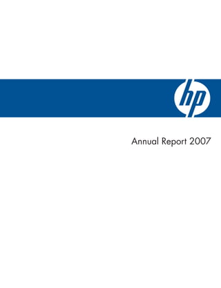 hp 2007 Annual Report (pdf)
