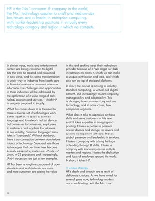 hp 2003 annual report (with graphics)