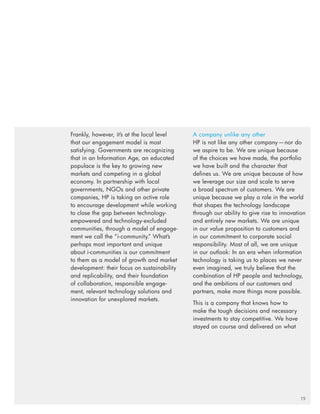 hp 2003 annual report (with graphics)