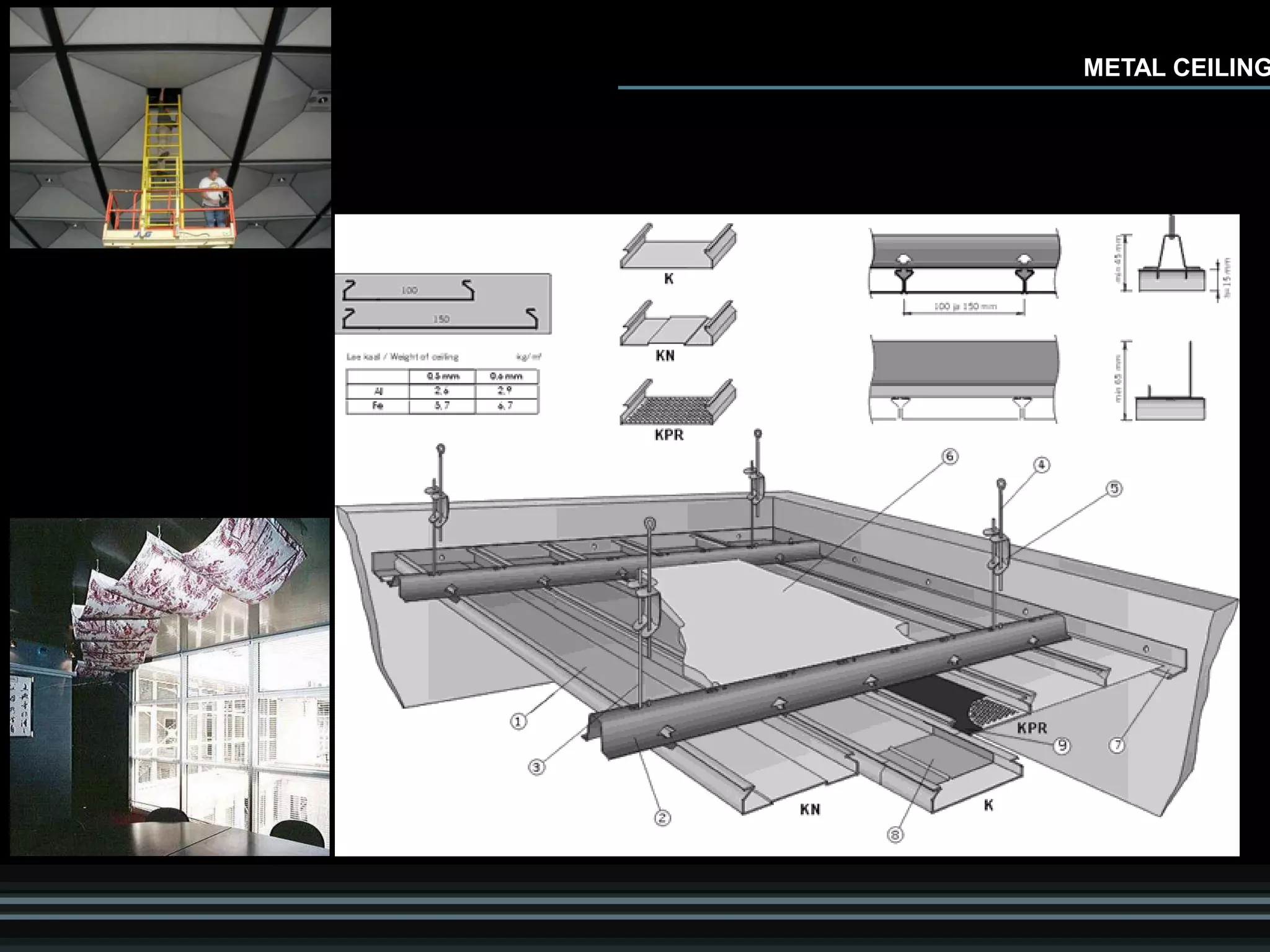 METAL CEILING
 