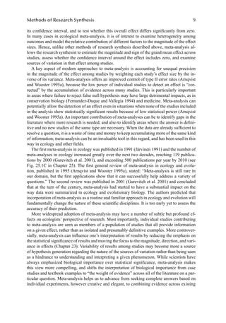 Handbook of Meta analysis in Ecology and Evolution Julia Koricheva ...