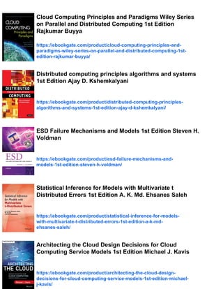 Structural Failure Models for Fault Tolerant Distributed Computing 1st ...