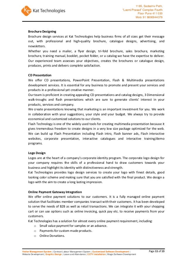 Company Profile Testing