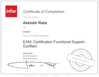 Functional Support Certified