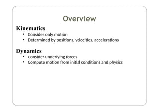 Computer Motion Ppt computer animation report 3rd9467723.ppt
