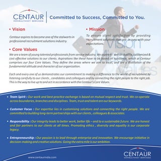 Centaur E-Brochure.