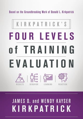 Kirkpatrick s Four Levels of Training Evaluation 3rd Edition James D ...