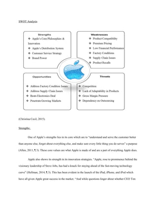 apple inc 2011 case study