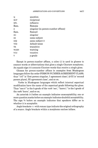 A Choctaw Reference Grammar George Aaron Broadwell | PDF