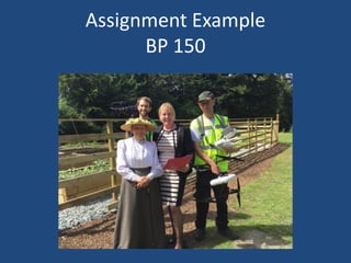 Assignment Example
BP 150
 