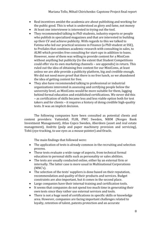 CAPSTONE FINAL REPORT | PDF