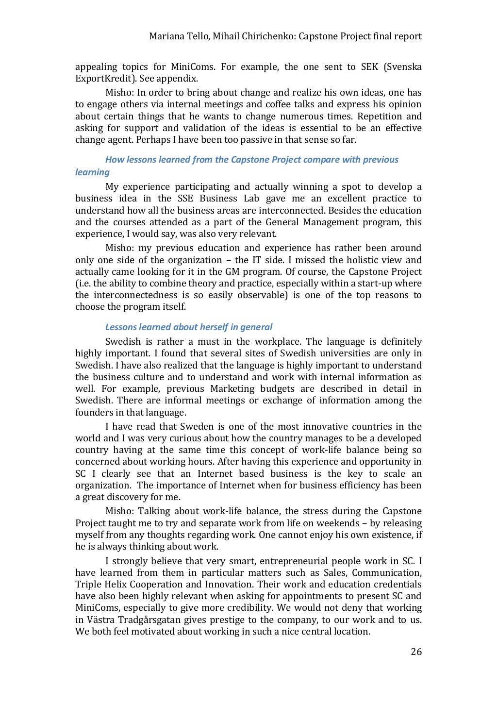 Template for capstone project picture