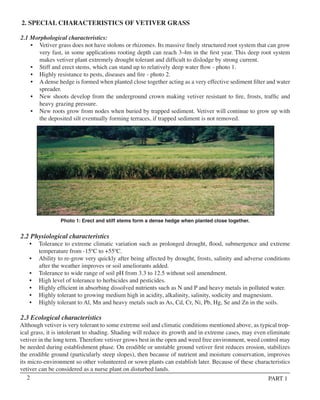 Vetiver System Applications Technical Reference Manual Second Edition ...