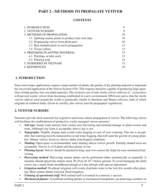 Vetiver System Applications Technical Reference Manual Second Edition ...
