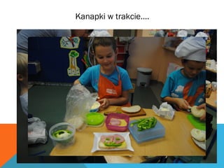Kanapki w trakcie…. 
 