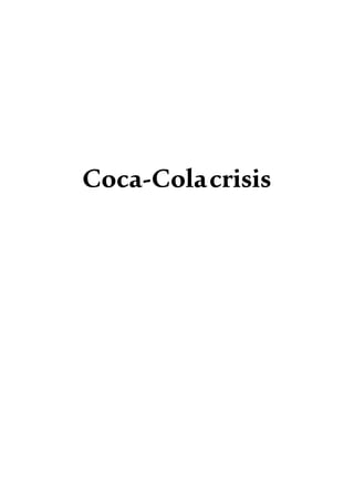 Coca-Colacrisis
 