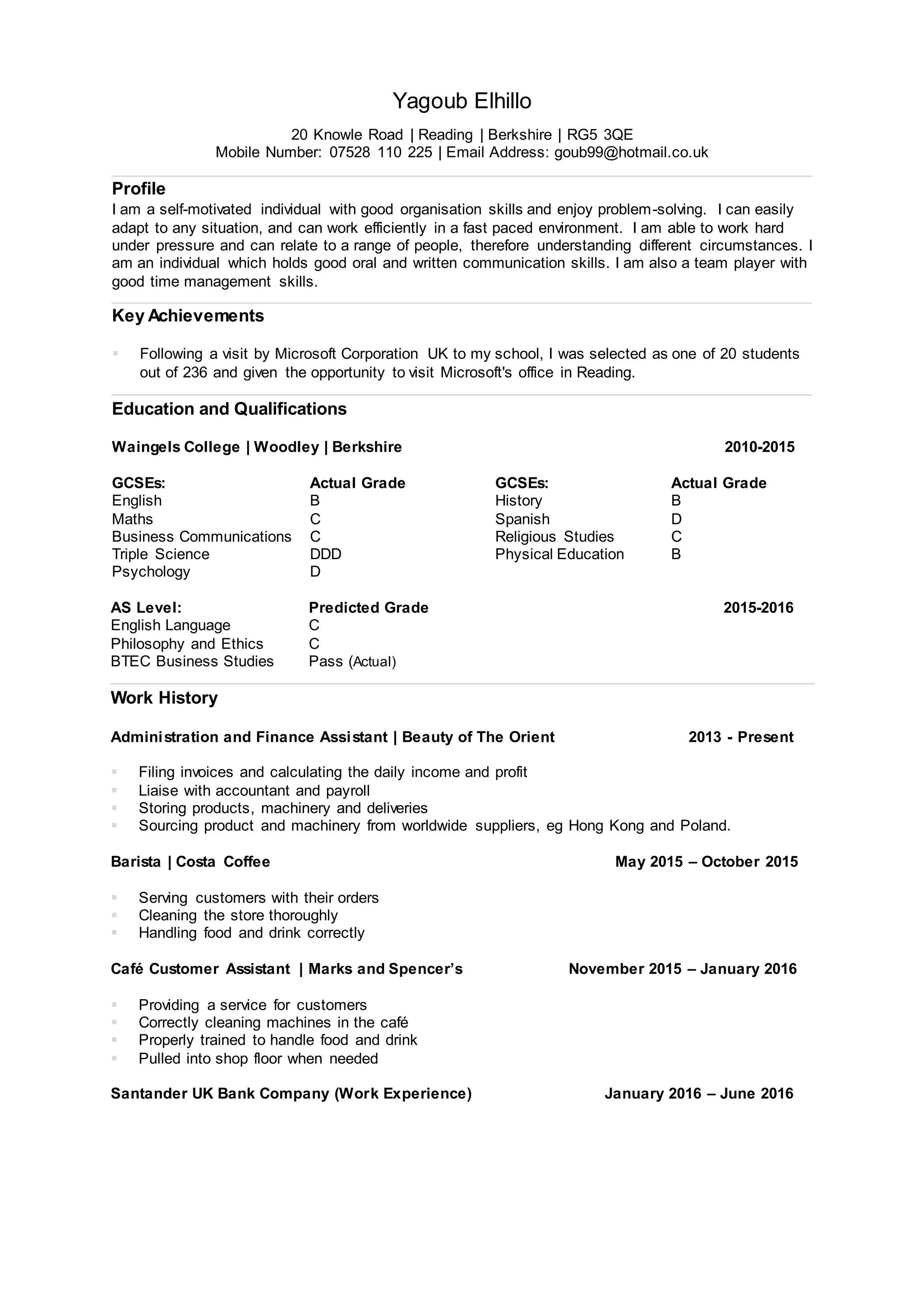 Yagoub Elhillo CV PDF yagoub-elhillo-cv-pdf