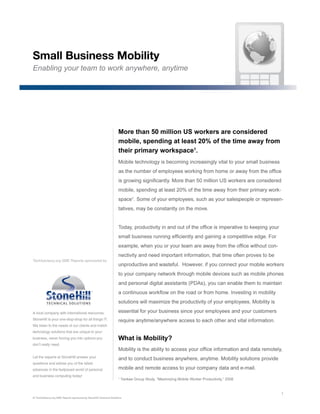 StoneHill_SmallBusinessMobility