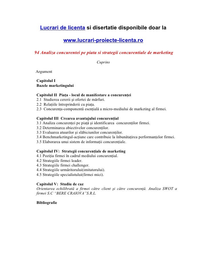 94 analiza concurentei pe piata si strategii concurentiale de marketi…