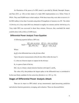 Power Analysis Attacks | PDF