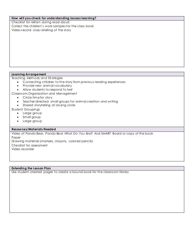 E352 Lesson Plan English Language Arts