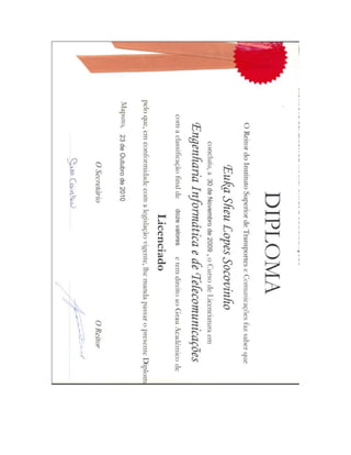 Diploma Licenciatura