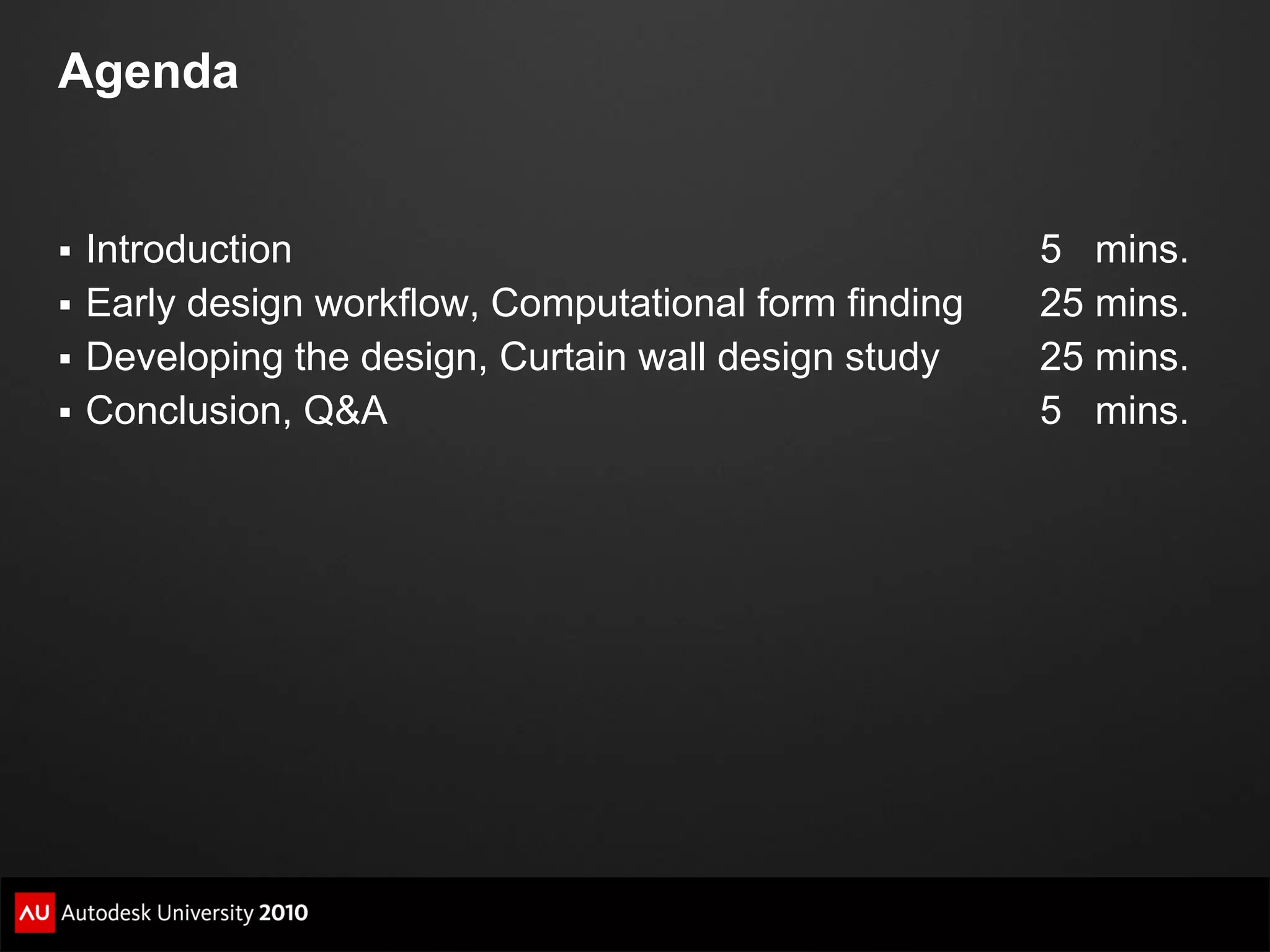 AB433-2--Start Early, Finish Early - Using Autodesk Revit Architecture ...