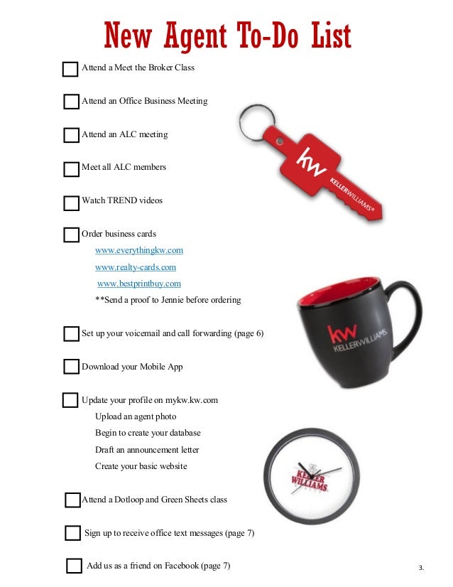 new agent packet