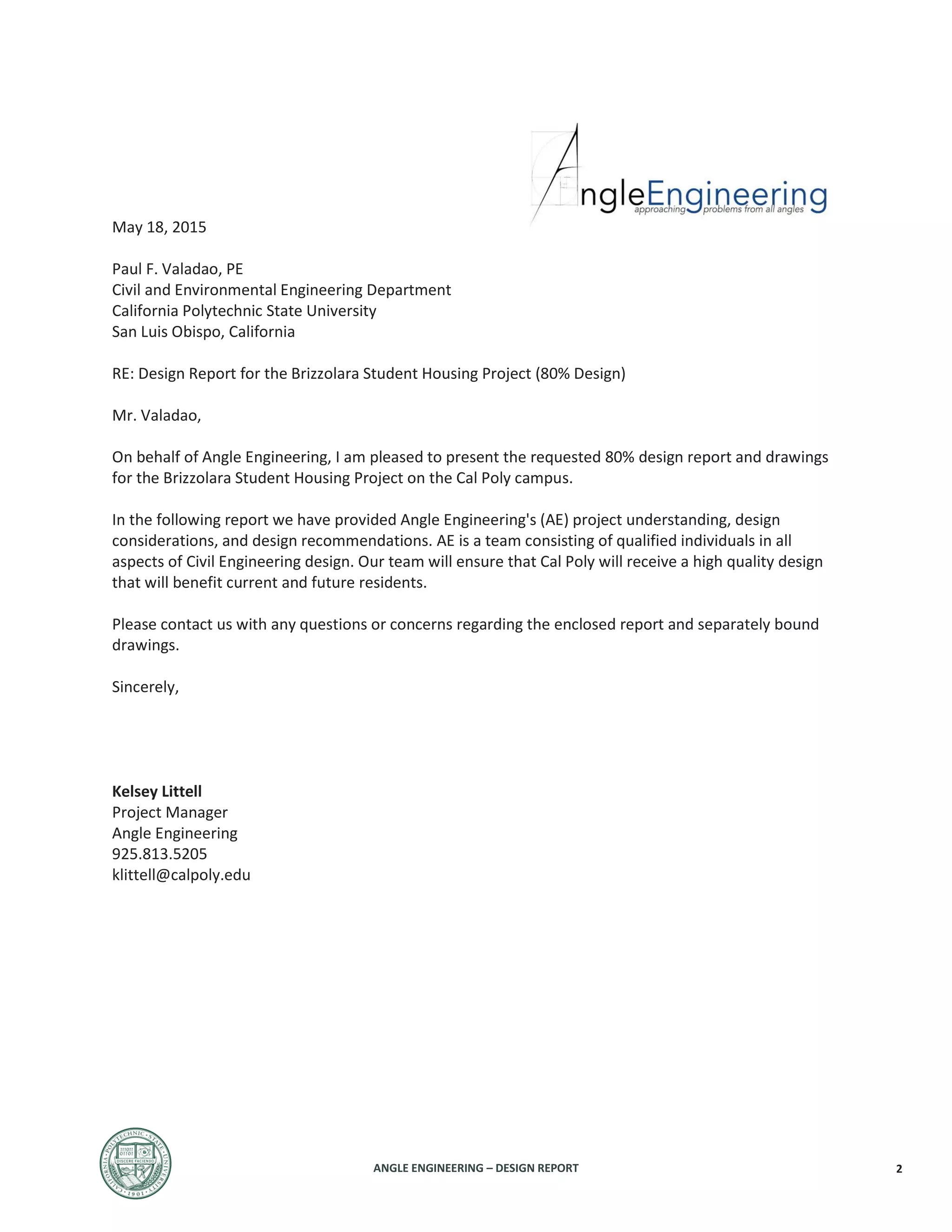 Final Design Report | PDF