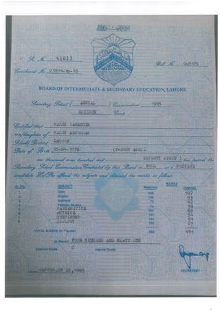 Intermidiate Certificate