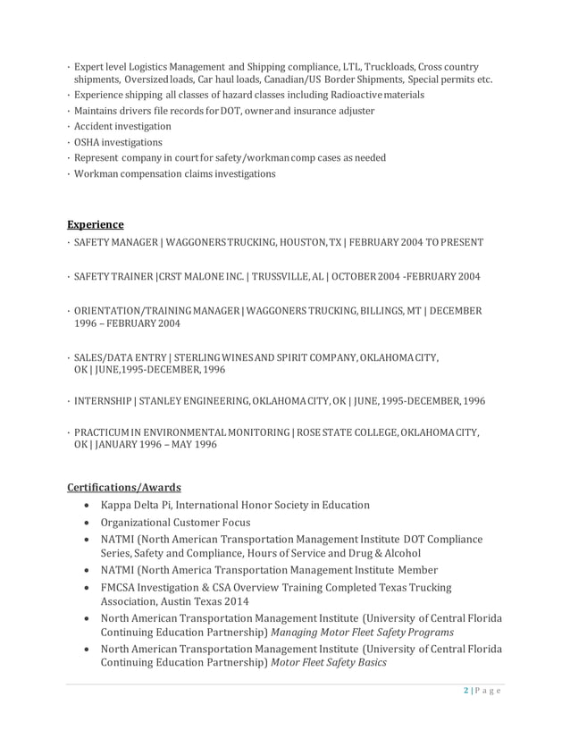 Richard G Logan Resume PDF - Richard G Logan Resume 2 638 