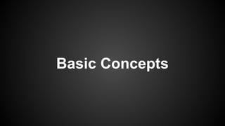 Basic Concepts
 