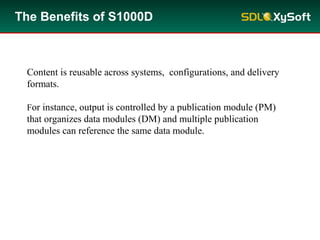 SDL-S1000D Training | PPS