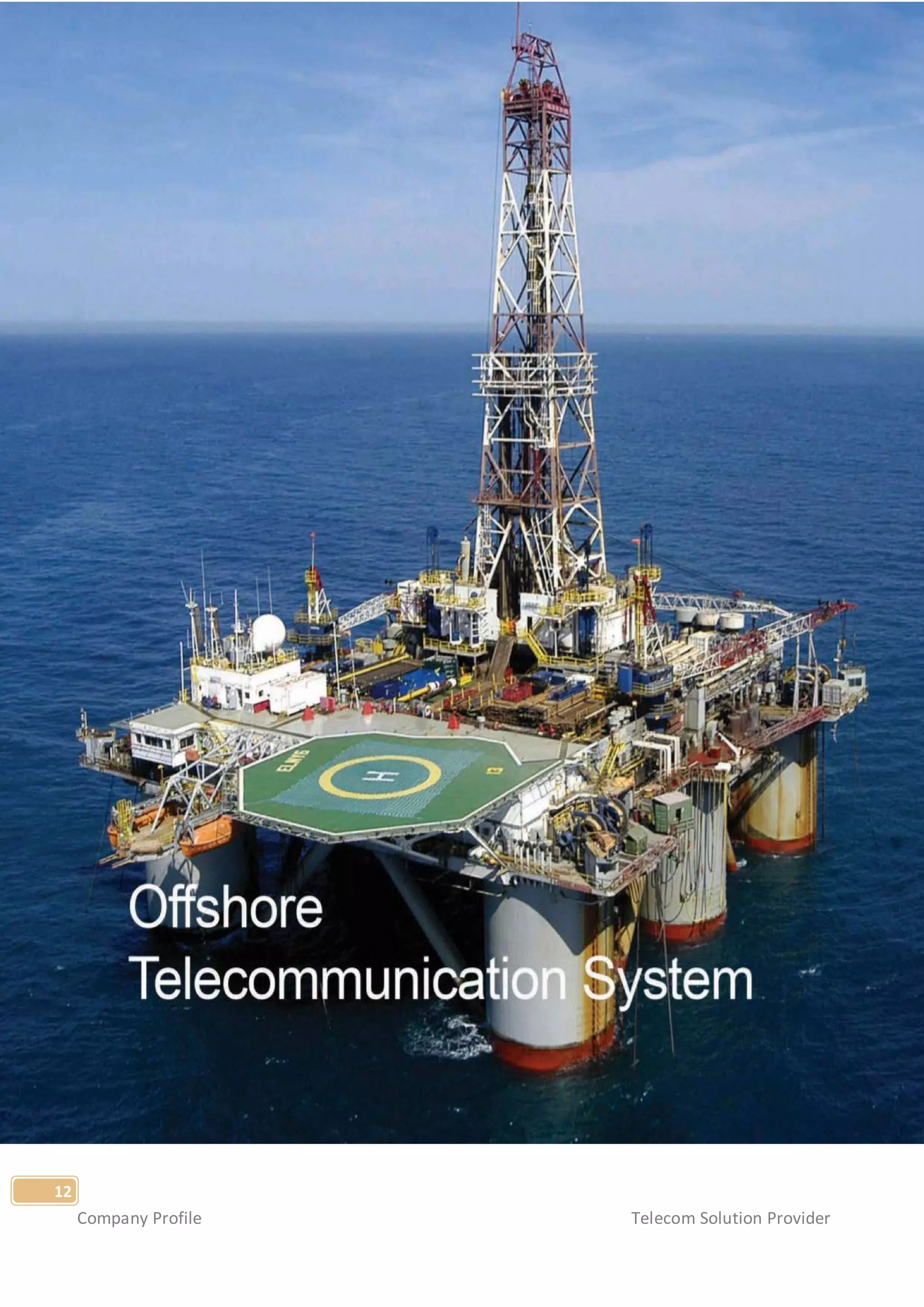 Company Profile Telecom Solution Provider
12
12
 