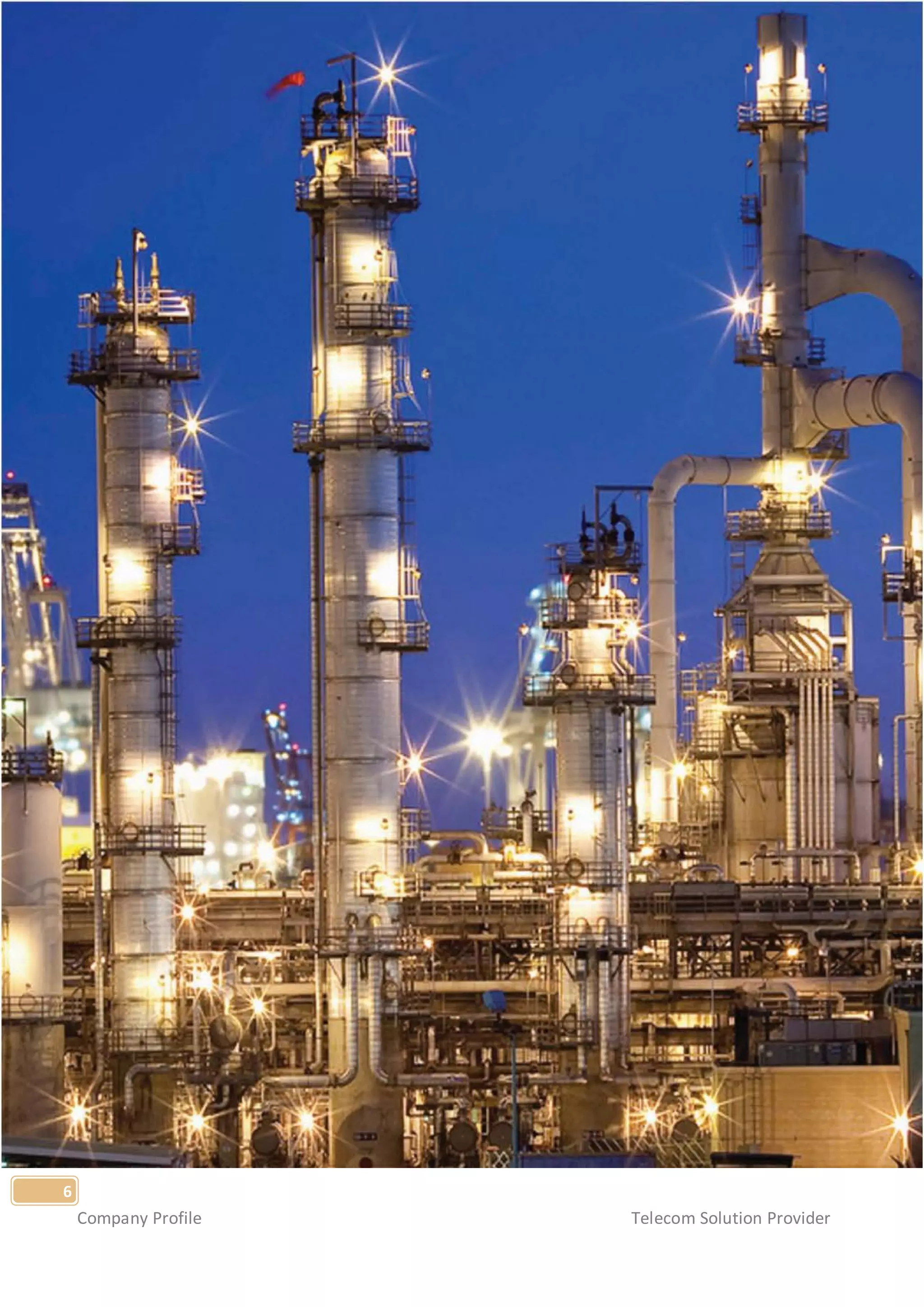 Company Profile Telecom Solution Provider
6
6
 