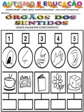 VAMOS ENUMERAR CORRETAMENTE!  