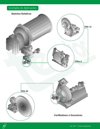 Exemplos de Aplicações
®Tec Tor - Freios Industriais
 