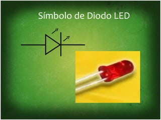 Símbolo de Diodo LED
 