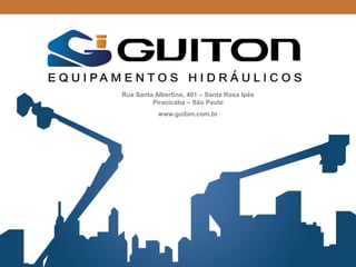 Rua Santa Albertina, 401 – Santa Rosa Ipês
Piracicaba – São Paulo
www.guiton.com.br
 