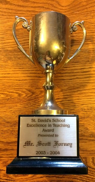 St. David's Excellence in Teaching 2004