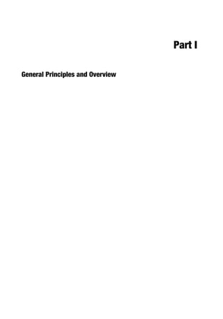 Part I
General Principles and Overview
 