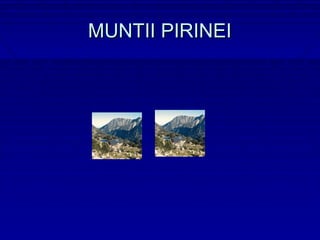 MUNTII PIRINEI
 