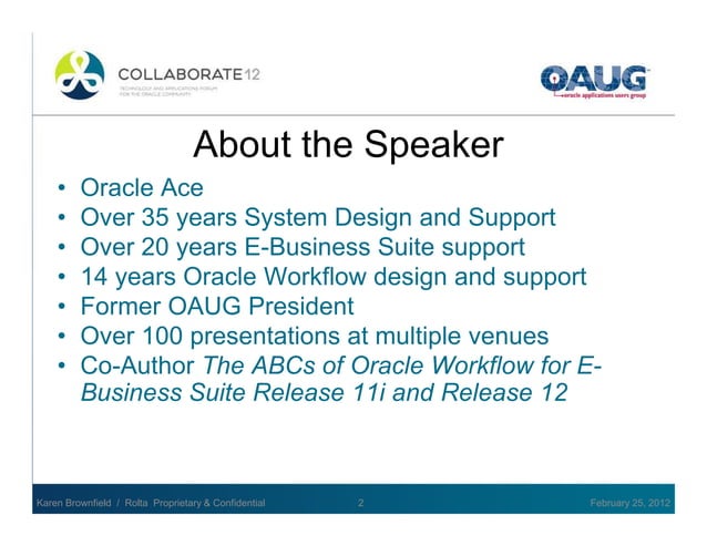 Oracle workflow: use and administration. | PDF